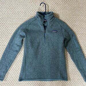Patagonia Better Sweater 1/4-Zip Fleece in Teal